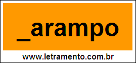 Palavra Sarampo Para Completar Com a Letra S
