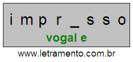 Letramento Palavra Impresso Com a Vogal A