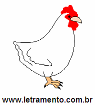 Letramento Galinha Animal Com a Letra G