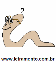 Letramento Minhoca Animal Com a Letra M