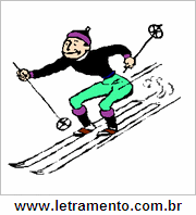 Esquiador na Neve