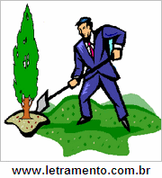 Homem Plantando Árvore