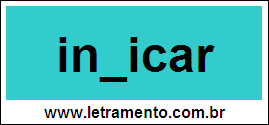 Palavra Indicar Para Completar Com a Letra D