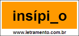 Palavra Insípido Para Completar Com a Letra D