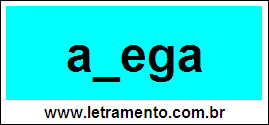 Palavra Adega Para Completar Com a Consoante D
