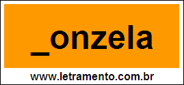 Palavra Donzela Para Completar Com a Letra D