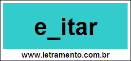 Palavra Editar Para Completar Com a Letra D
