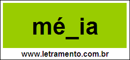 Palavra Média Para Completar Com a Letra D
