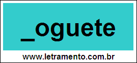 Palavra Foguete Para Completar Com a Letra F