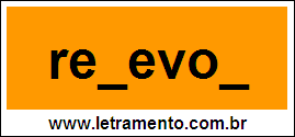 Palavra Relevol Para Completar Com a Letra L
