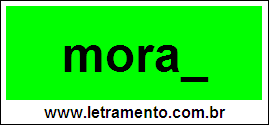 Palavra Moral Para Completar Com a Consoante L