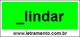 Palavra Blindar Para Completar Com a Consoante B