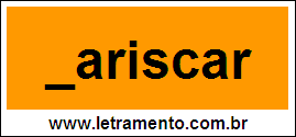 Palavra Mariscar Para Completar Com a Letra M