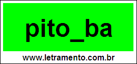 Palavra Pitomba Para Completar Com a Consoante M