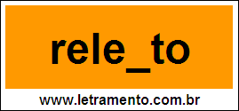 Palavra Relento Para Completar Com a Letra N