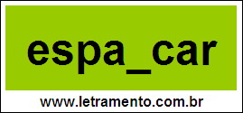 Palavra Espancar Para Completar Com a Letra N