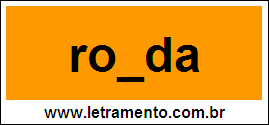 Palavra Ronda Para Completar Com a Letra N