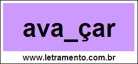 Palavra Avançar Para Completar Com a Consoante N