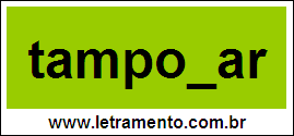 Palavra Tamponar Para Completar Com a Letra N