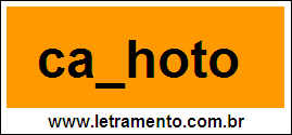 Palavra Canhoto  Para Completar Com a Letra N