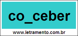 Palavra Conceber Para Completar Com a Letra N