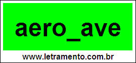 Palavra Aeronave Para Completar Com a Consoante N