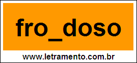 Palavra Frondoso Para Completar Com a Letra N