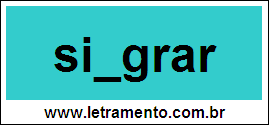 Palavra Singrar Para Completar Com a Letra N