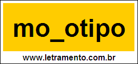 Palavra Monotipo Para Completar Com a Consoante N