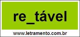 Palavra Rentável Para Completar Com a Letra N