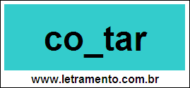 Palavra Contar Para Completar Com a Letra N