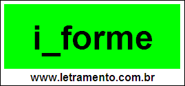 Palavra Informe Para Completar Com a Consoante N
