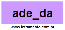 Palavra Adenda Para Completar Com a Consoante N