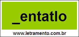 Palavra Pentatlo Para Completar Com a Letra P