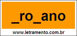 Palavra Propano Para Completar Com a Letra P