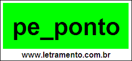 Palavra Pesponto Para Completar Com a Consoante S