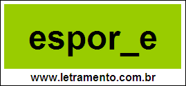 Palavra Esporte Para Completar Com a Letra T