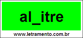 Palavra Alvitre Para Completar Com a Consoante V