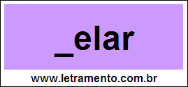 Palavra Velar Para Completar Com a Consoante V