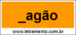 Palavra Vagão Para Completar Com a Letra V