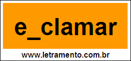 Palavra Exclamar Para Completar Com a Letra X