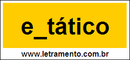 Palavra Extático Para Completar Com a Consoante X