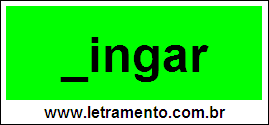 Palavra Xingar Para Completar Com a Consoante X