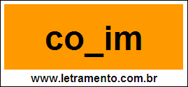 Palavra Coxim Para Completar Com a Letra X