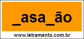 Palavra Casacão Para Completar Com a Letra C