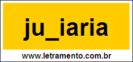 Palavra Judiaria Para Completar Com a Consoante D