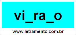 Palavra Vidrado Para Completar Com a Consoante D