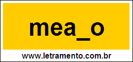 Palavra Meado Para Completar Com a Consoante D