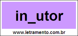 Palavra Indutor Para Completar Com a Consoante D
