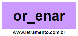 Palavra Ordenar Para Completar Com a Consoante D